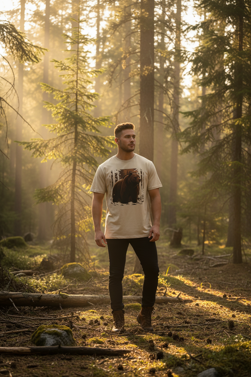 Forest Bear lifestyle - golden hour