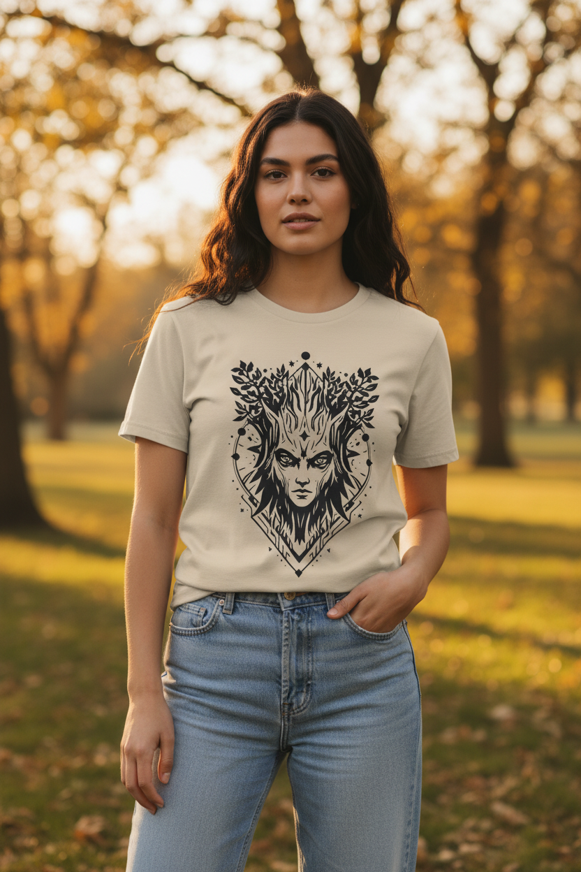 Forest Spirit T-Shirt - Desert Dust