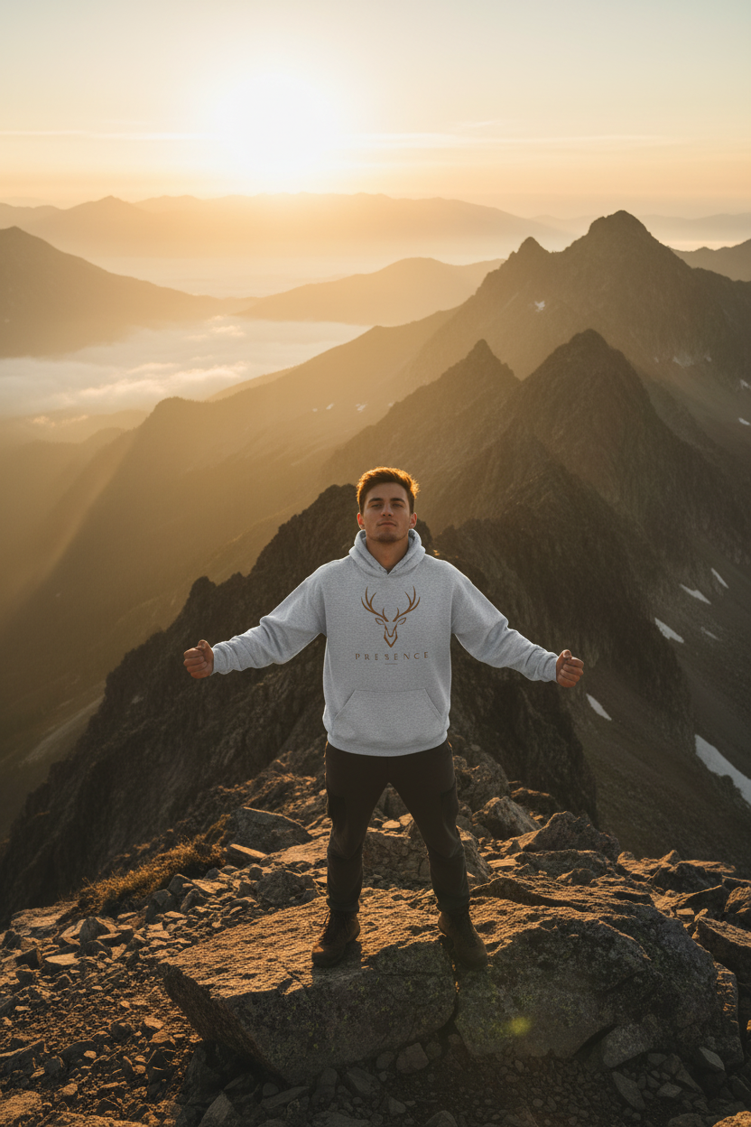 Presence hoodie góry