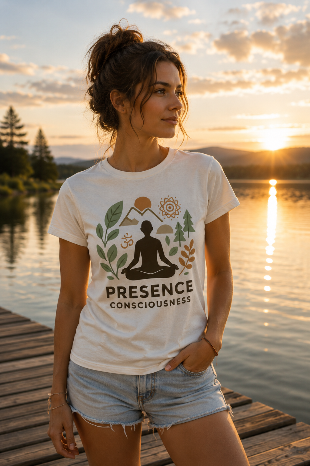 Consciousness - women's t-shirt
