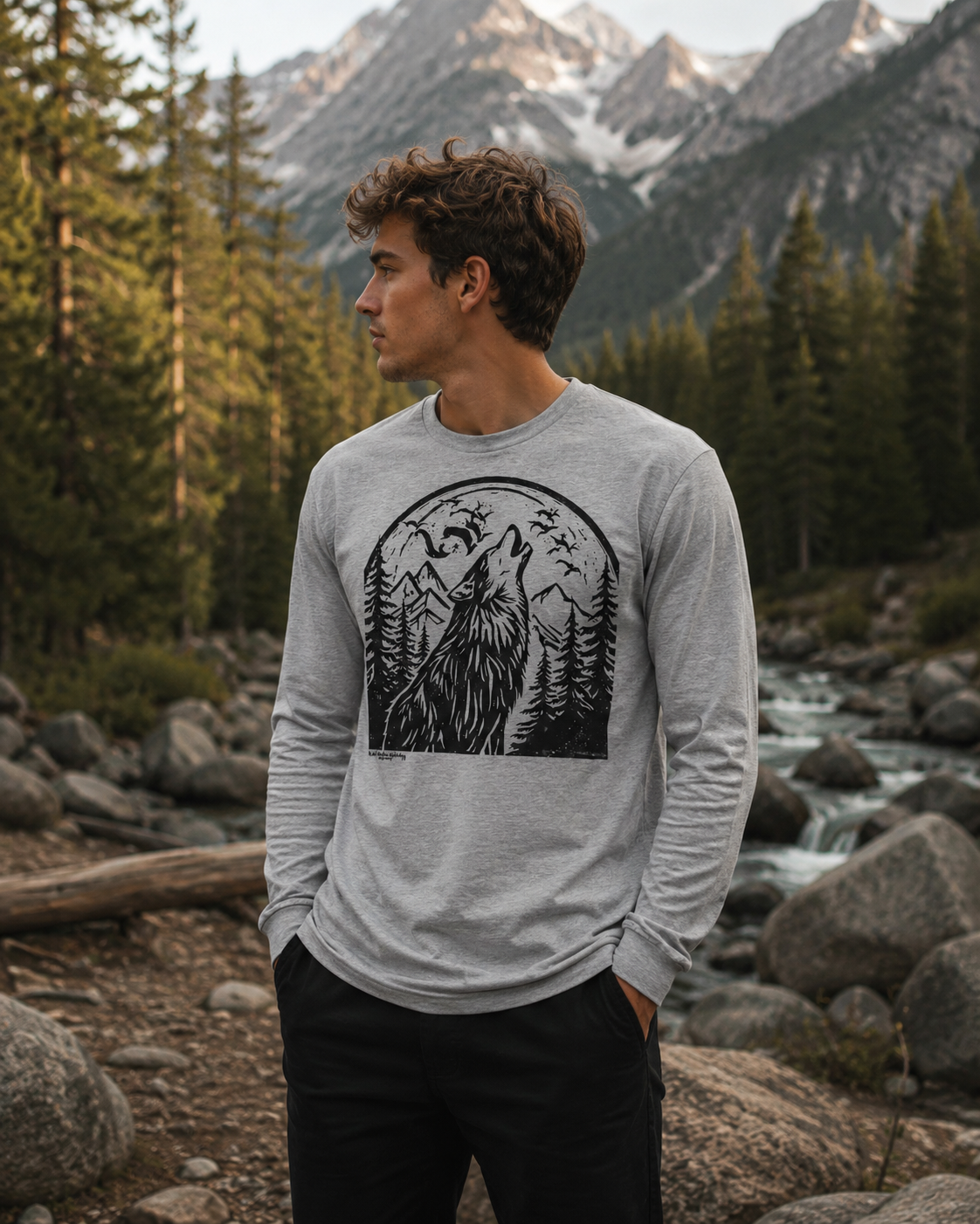 Wolf Spirit - Long Sleeve Tee