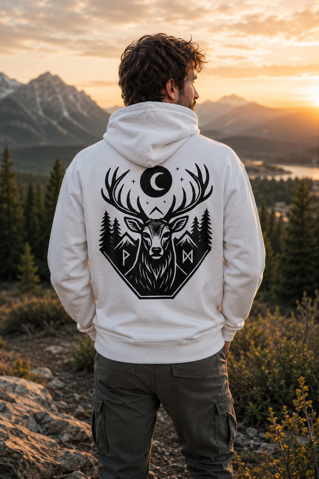 Mystic Stag- Unisex Hoodie