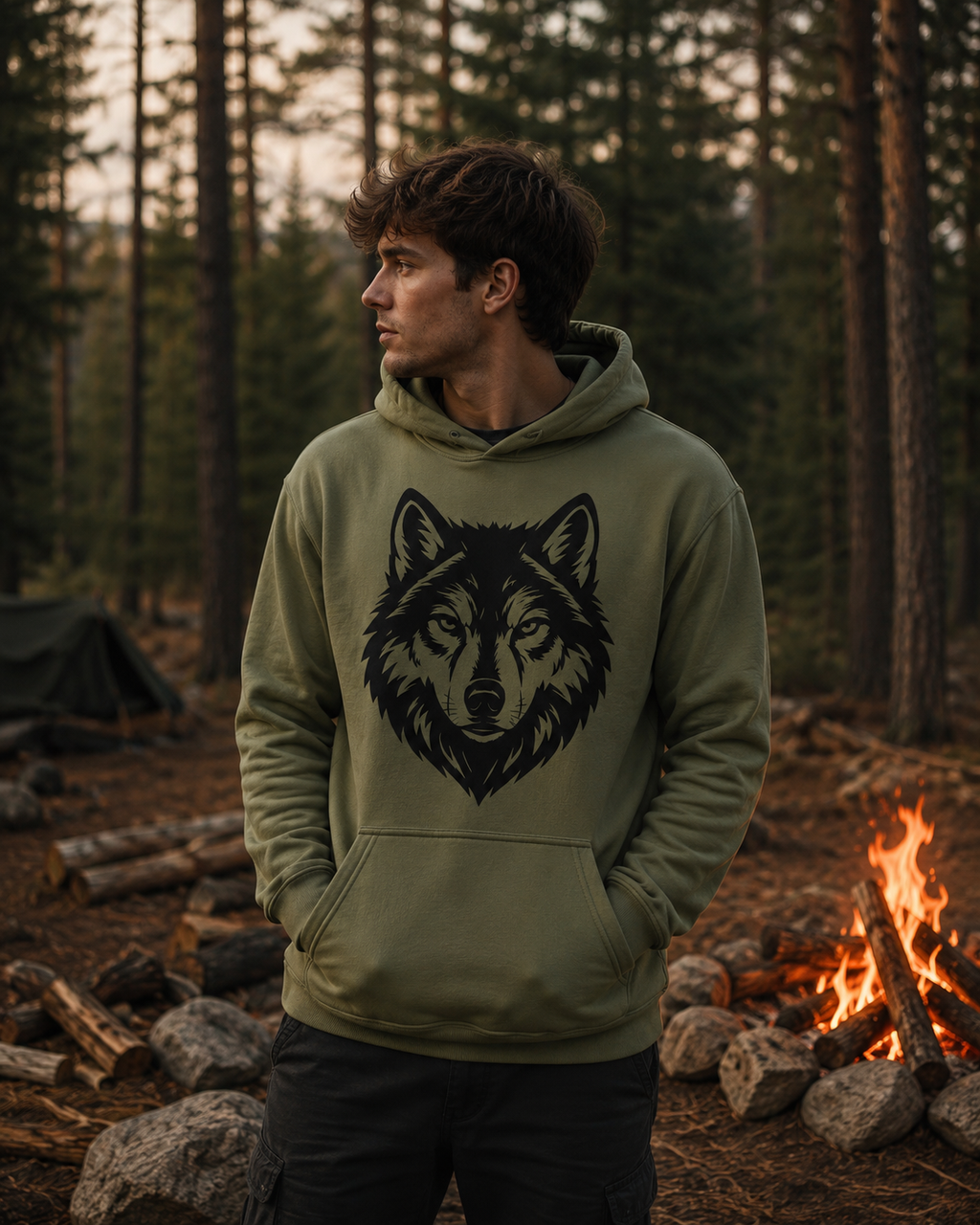 Wolf Spirit - Unisex Hoodie